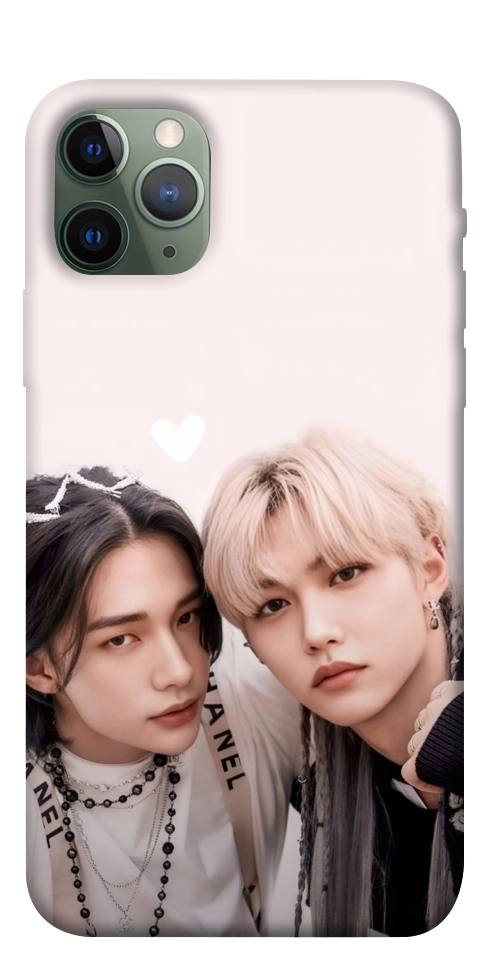 Чехол Hyunjin and Felix для iPhone 11 Pro