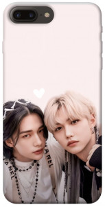 Чехол Hyunjin and Felix для iPhone 8 plus (5.5")