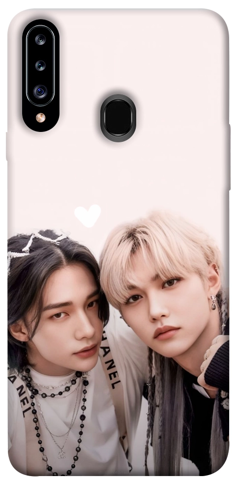 Чехол Hyunjin and Felix для Galaxy A20s (2019)