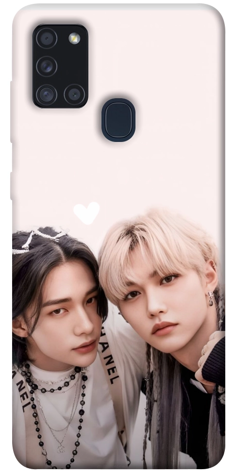 Чехол Hyunjin and Felix для Galaxy A21s (2020)