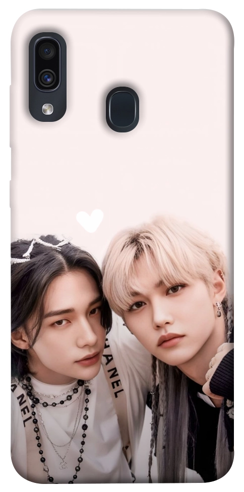 Чехол Hyunjin and Felix для Galaxy A30 (2019)