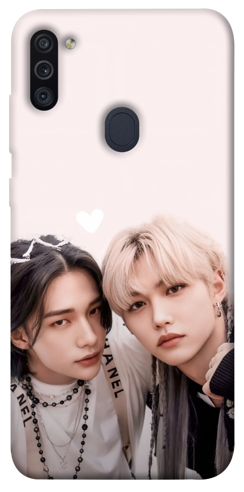 Чохол Hyunjin and Felix для Galaxy M11 (2020)