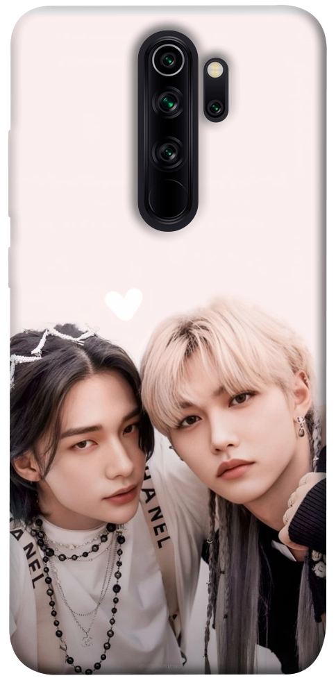 Чехол Hyunjin and Felix для Xiaomi Redmi Note 8 Pro