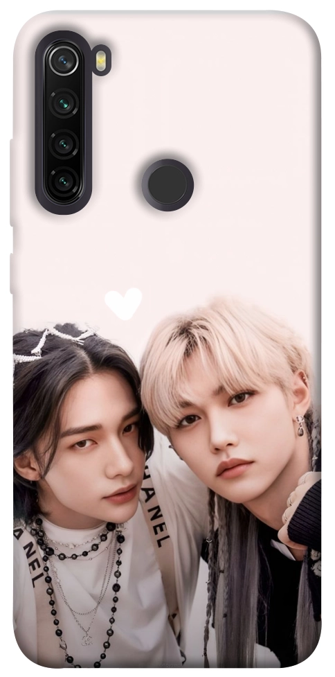 Чехол Hyunjin and Felix для Xiaomi Redmi Note 8T