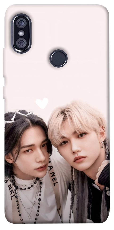 Чехол Hyunjin and Felix для Xiaomi Redmi Note 5 (Dual Camera)
