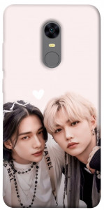Чехол Hyunjin and Felix для Xiaomi Redmi Note 5 (Single Camera)