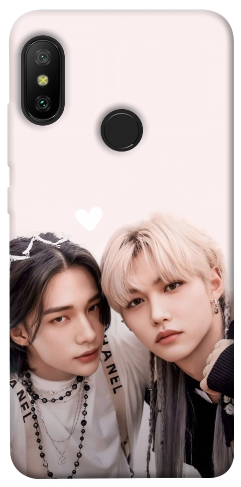 Чехол Hyunjin and Felix для Xiaomi Redmi 6 Pro