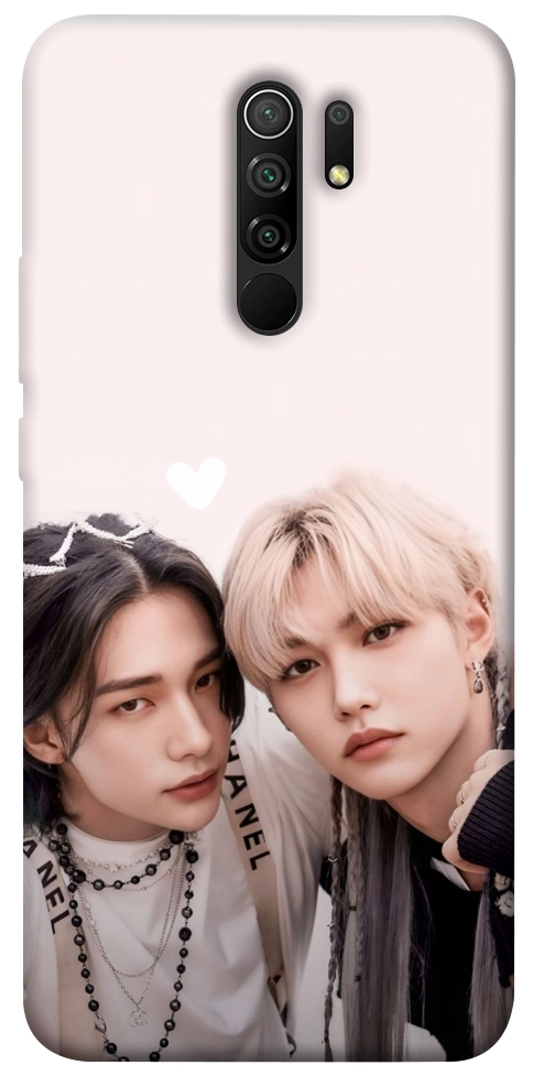 Чехол Hyunjin and Felix для Xiaomi Redmi 9