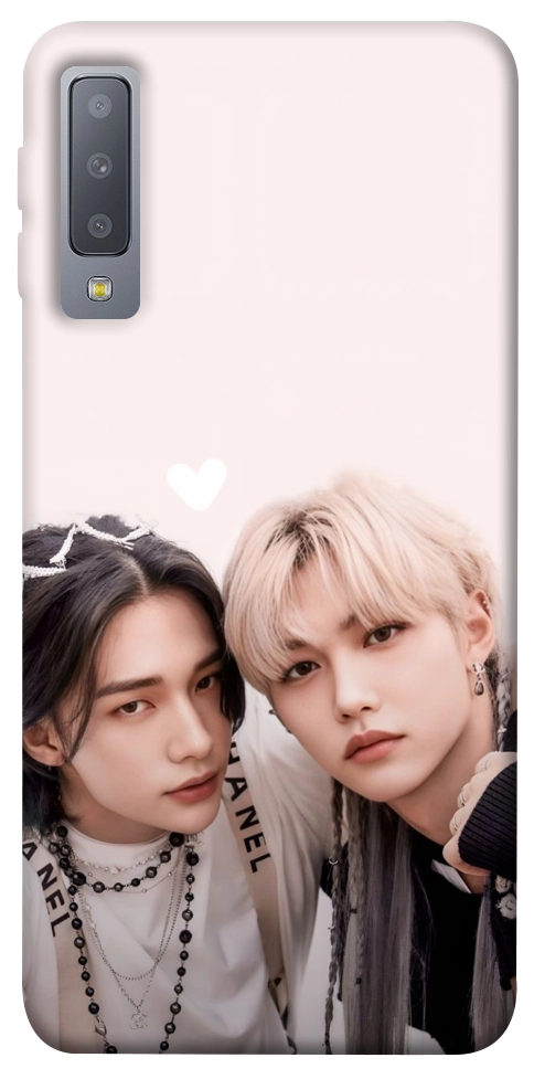 Чехол Hyunjin and Felix для Galaxy A7 (2018)