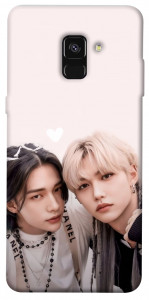 Чехол Hyunjin and Felix для Galaxy A8 (2018)