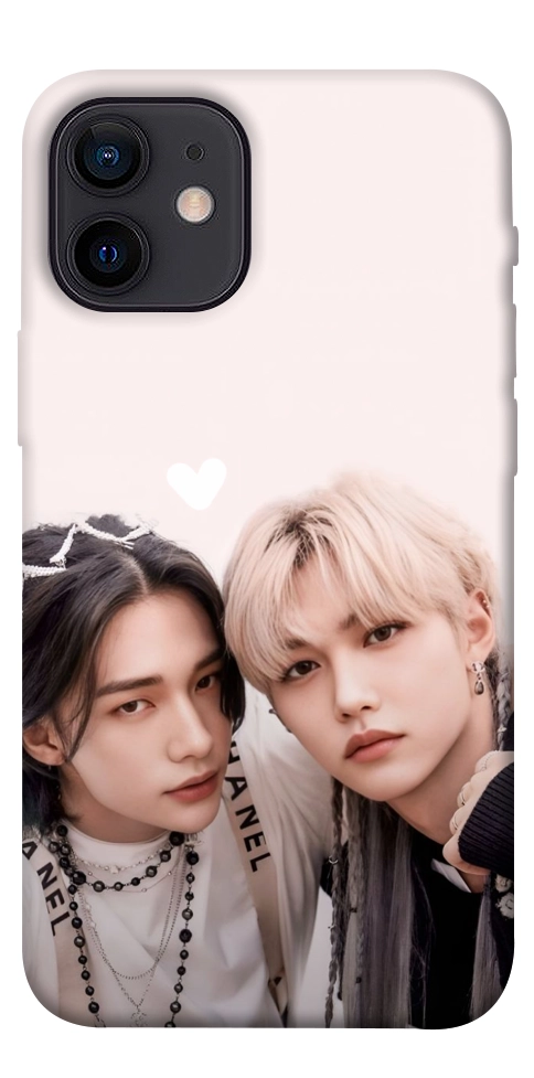 Чехол Hyunjin and Felix для iPhone 12 mini