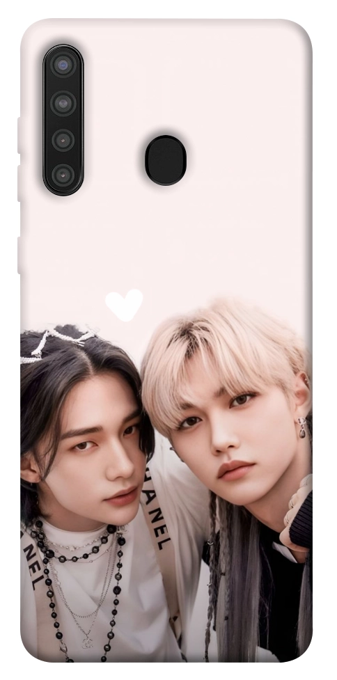Чехол Hyunjin and Felix для Galaxy A21