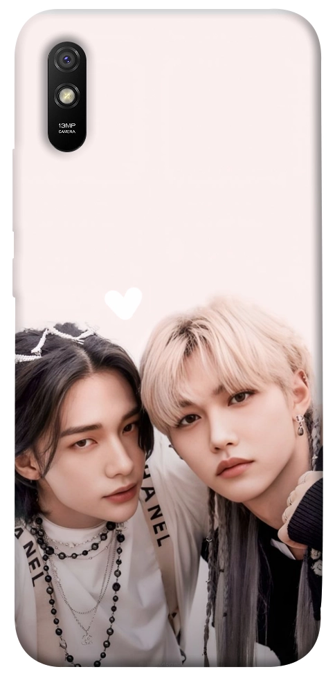 Чехол Hyunjin and Felix для Xiaomi Redmi 9A