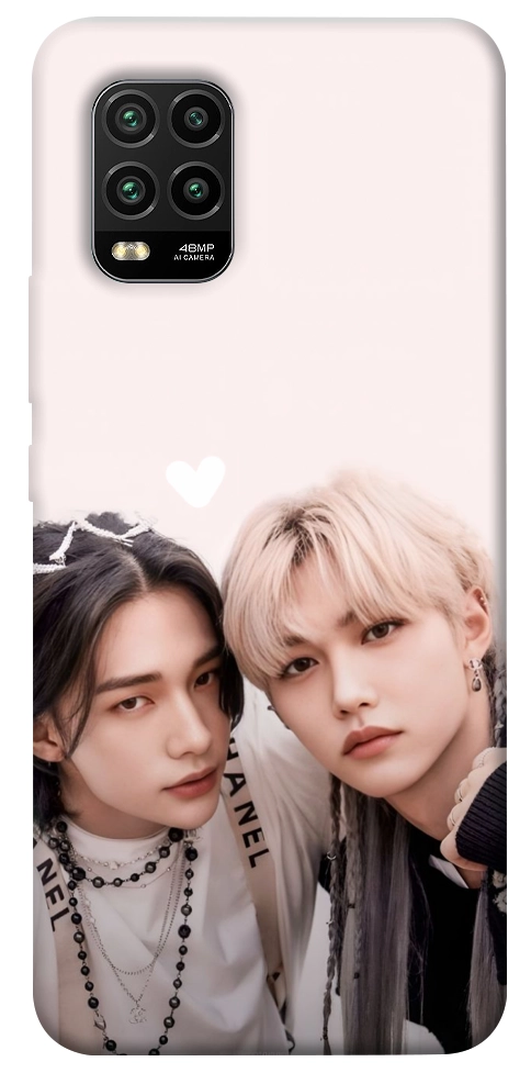 Чехол Hyunjin and Felix для Xiaomi Mi 10 Lite