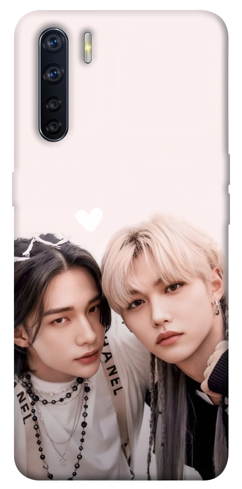 Чехол Hyunjin and Felix для Oppo A91
