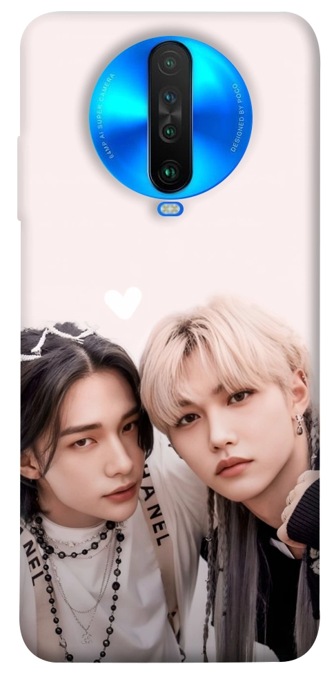 Чехол Hyunjin and Felix для Xiaomi Poco X2