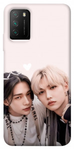 Чохол Hyunjin and Felix для Xiaomi Poco M3