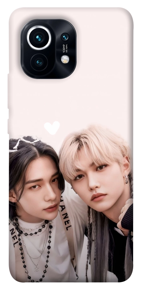 Чохол Hyunjin and Felix для Xiaomi Mi 11