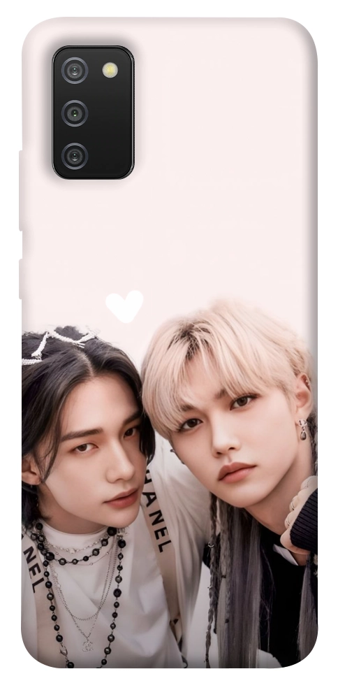 Чехол Hyunjin and Felix для Galaxy A02s