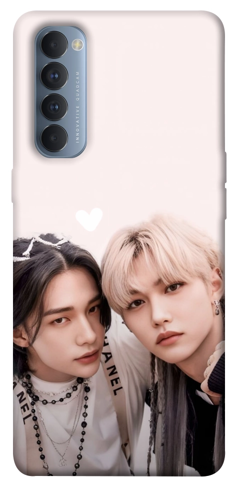 Чехол Hyunjin and Felix для Oppo Reno 4 Pro