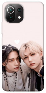Чехол Hyunjin and Felix для Xiaomi Mi 11 Lite