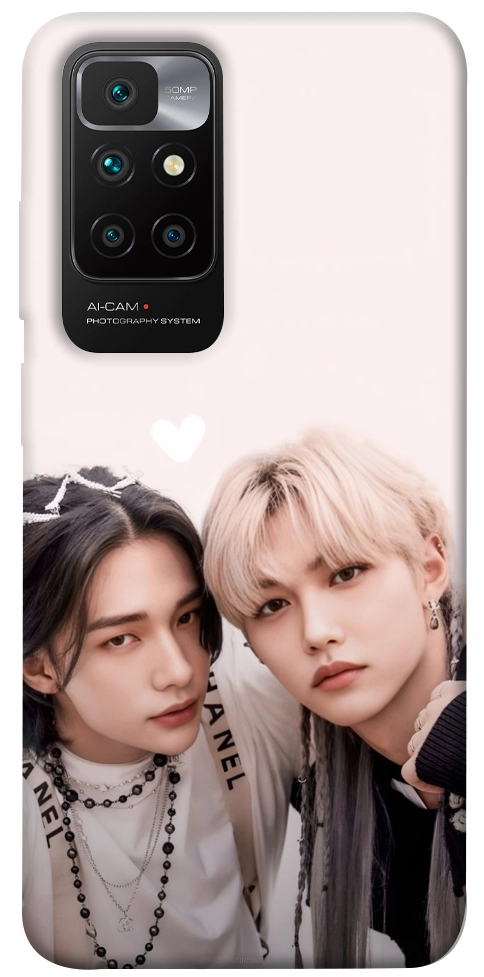 Чехол Hyunjin and Felix для Xiaomi Redmi 10