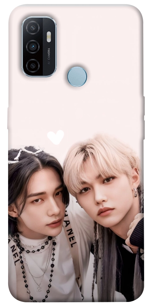 Чехол Hyunjin and Felix для Oppo A32