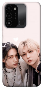 Чохол Hyunjin and Felix для TECNO Spark 8C