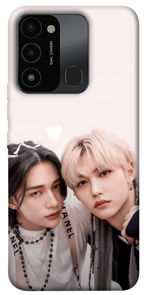 Чохол Hyunjin and Felix для TECNO Spark Go 2022 (KG5m)