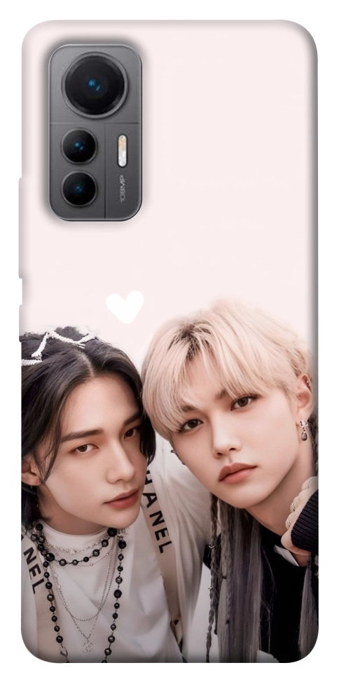 Чехол Hyunjin and Felix для Xiaomi 12 Lite