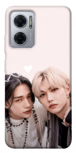 Чохол Hyunjin and Felix для Xiaomi Redmi Note 11E