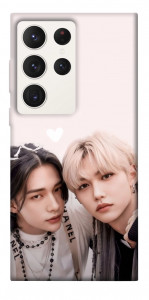 Чехол Hyunjin and Felix для Galaxy S23 Ultra