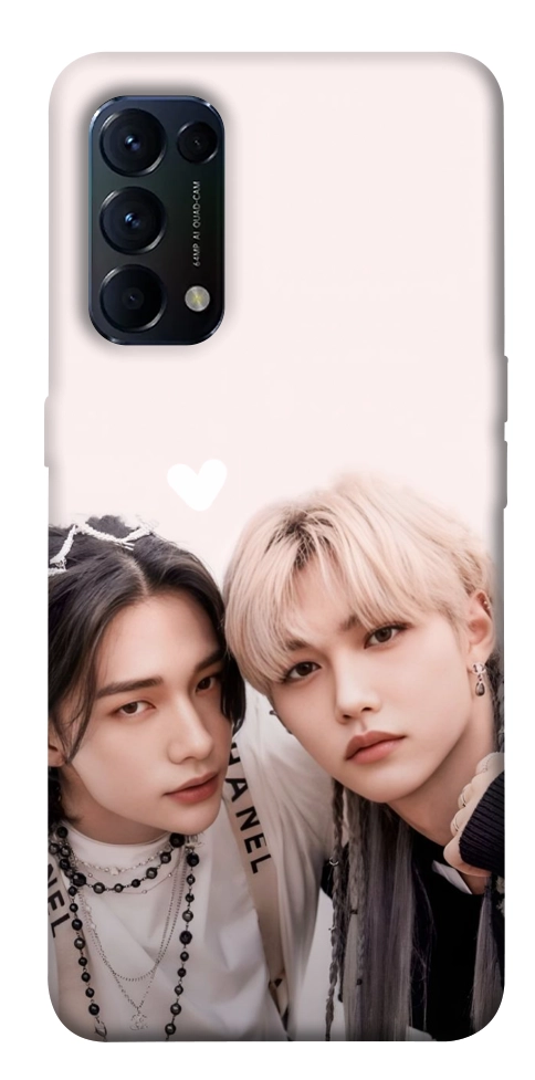 Чехол Hyunjin and Felix для Oppo Reno 5 4G