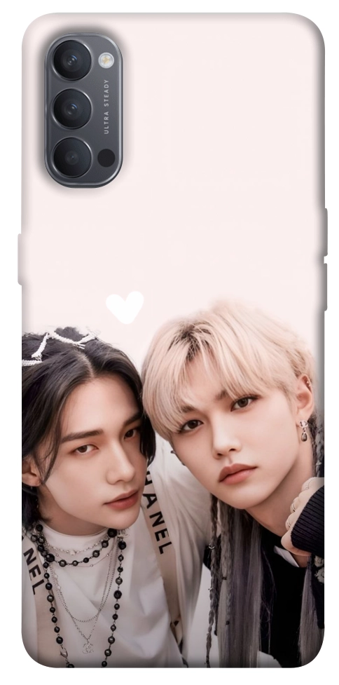 Чехол Hyunjin and Felix для Oppo Reno 4