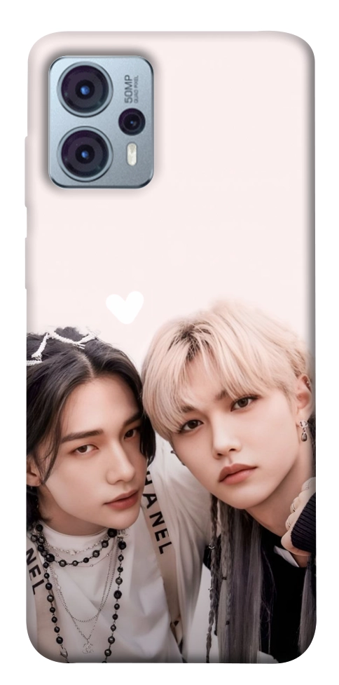 Чехол Hyunjin and Felix для Motorola Moto G23