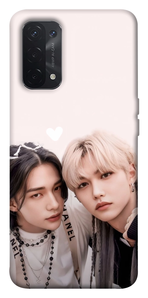 Чехол Hyunjin and Felix для Oppo A74 5G