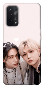 Чехол Hyunjin and Felix для Oppo A74 5G