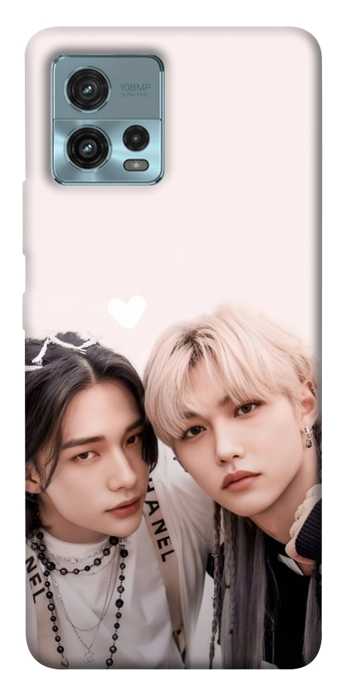 Чехол Hyunjin and Felix для Motorola Moto G72