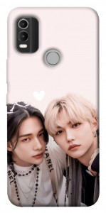 Чохол Hyunjin and Felix для Nokia C21 Plus