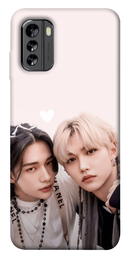 Чехол Hyunjin and Felix для Nokia G60
