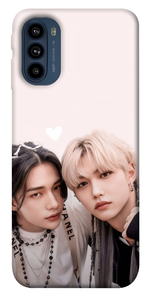 Чохол Hyunjin and Felix для Motorola Moto G41