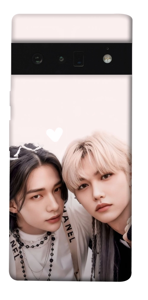 Чехол Hyunjin and Felix для Google Pixel 6 Pro