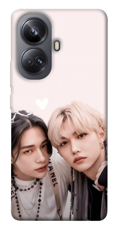 Чехол Hyunjin and Felix для Realme 10 Pro+