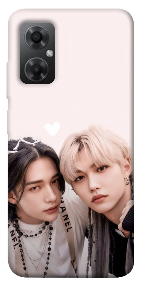 Чохол Hyunjin and Felix для Xiaomi Redmi Note 11R