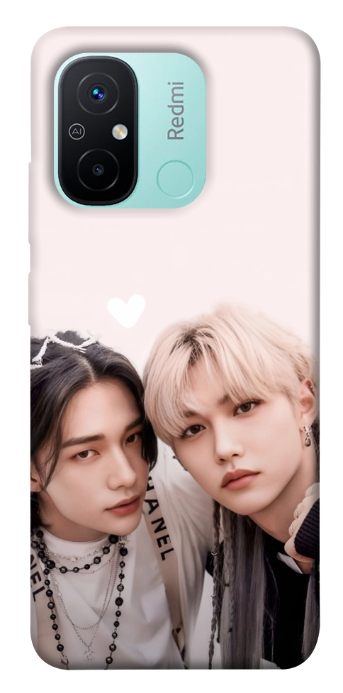 Чохол Hyunjin and Felix для Xiaomi Redmi 12C