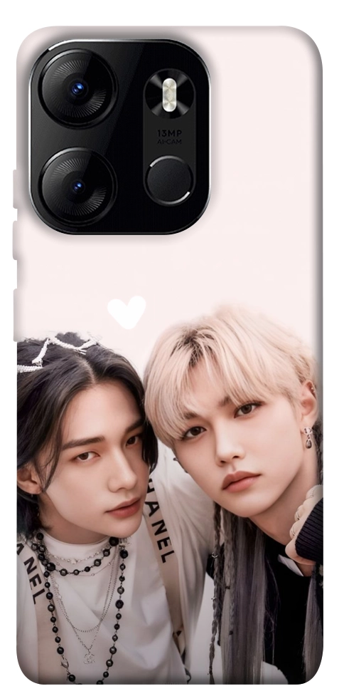 Чехол Hyunjin and Felix для Tecno Spark Go 2023