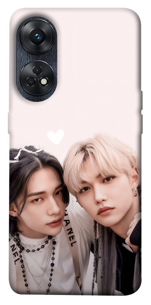 Чехол Hyunjin and Felix для Oppo Reno 8 T 4G