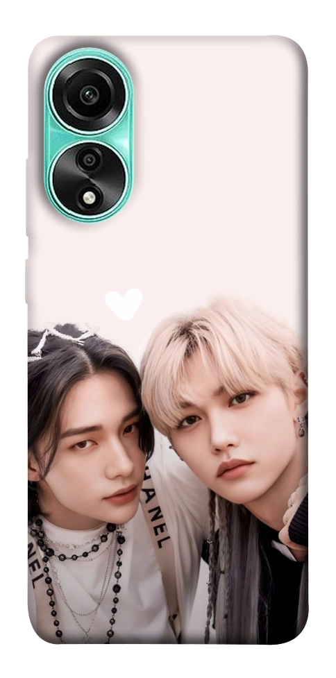 Чехол Hyunjin and Felix для Oppo A78 4G