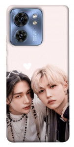 Чехол Hyunjin and Felix для Motorola Edge 40