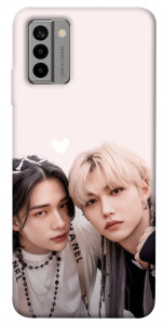 Чехол Hyunjin and Felix для Nokia G22